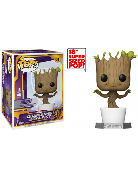 Marvel: Funko Pop! - Guardians Of The Galaxy - Groot (18/46cm) (Vinyl Collectible 01)