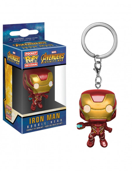 Marvel: Funko Pop! Pocket Keychain Marvel - Avengers Infinity War - Iron Man