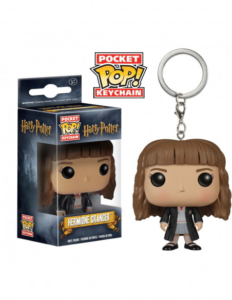 Harry Potter: Funko Pop! Pocket Keychain - Hermione Granger (Portachiavi)