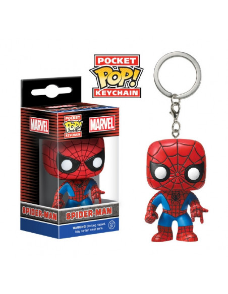 Marvel: Funko Pop! Pocket Keychain - Marvel - Spider-Man (Portachiavi)