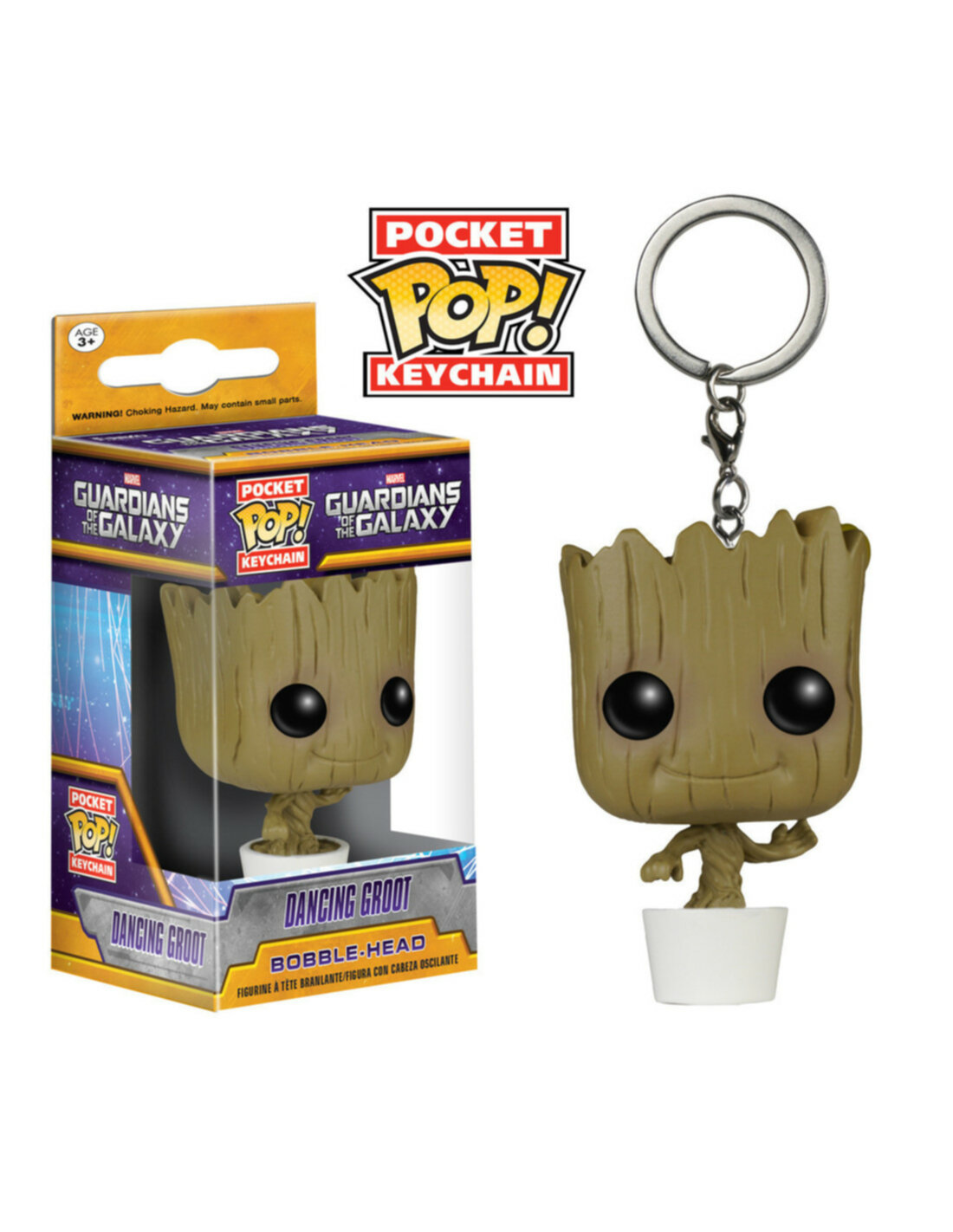 Marvel: Funko Pop! Pocket Keychain - Guardians Of The Galaxy - Dancing  Groot (Portachiavi)