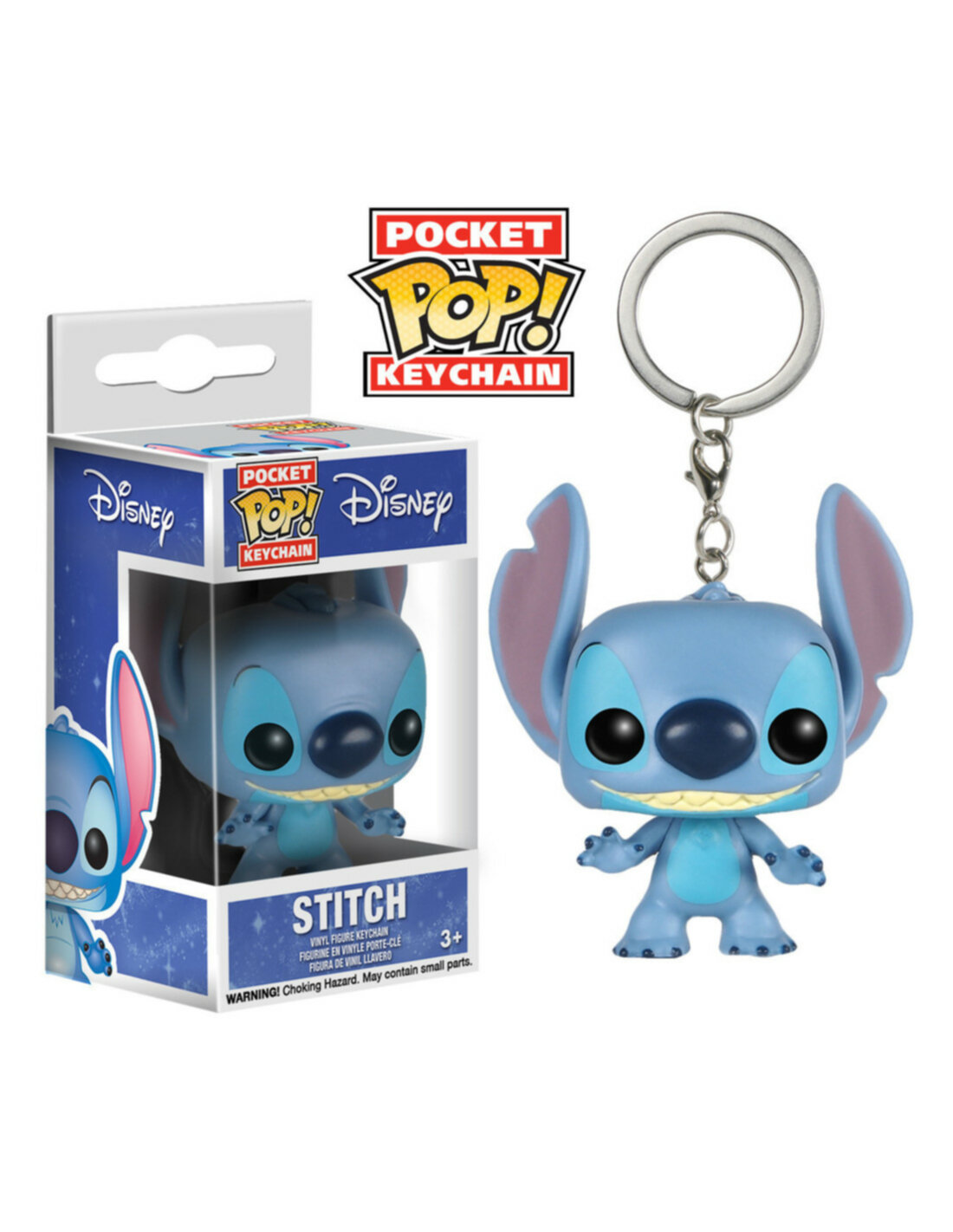 Disney: Funko Pop! Pocket Keychain - Stitch (Portachiavi)
