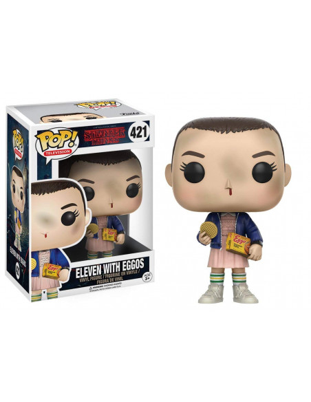 Stranger Things: Funko Pop! Television - Eleven With Eggos (Vinyl Figure 421)