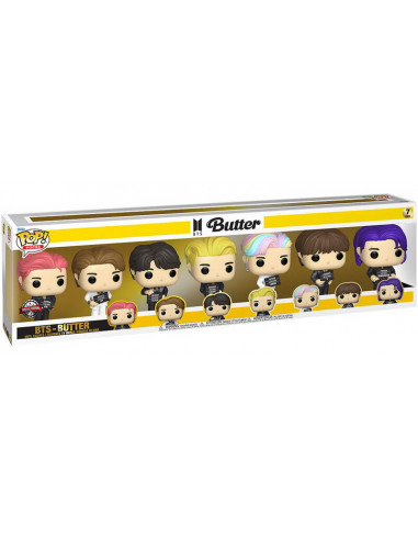 Bts: Funko Pop! Rocks - Butter 7Pk