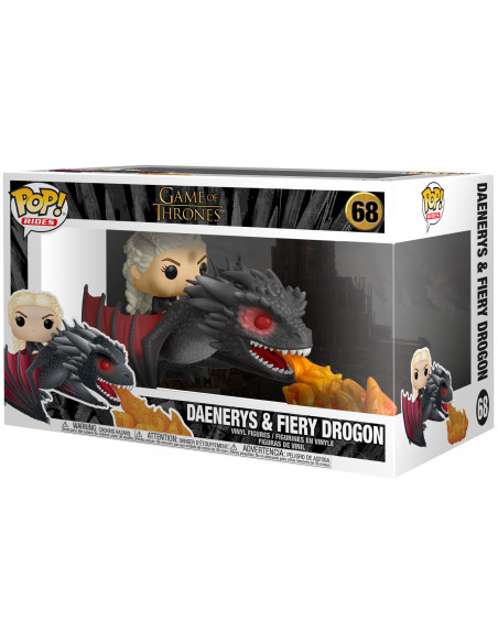 Game Of Thrones: Funko Pop! Rides - Daenerys & Fiery Drogon (Vinyl Figure 68)