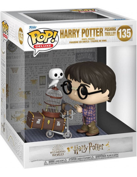 Harry Potter: Funko Pop! Deluxe: Hp Anniversary- Harry Pushing Trolley