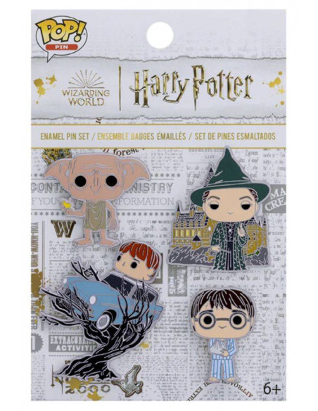 Harry Potter: Funko Pop! - Chamber Of Secrets (Pin 4 Pack)