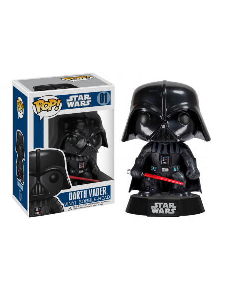 Star Wars: Funko Pop! - Darth Vader (Bobble-Head) (Vinyl Figure 01)