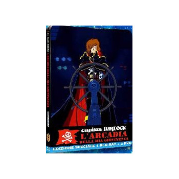 Capitan Harlock - L'Arcadia Della Mia Giovinezza (Blu Ray + 2 dvd) Ed. Limitata Steelbook