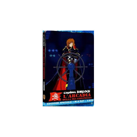 Capitan Harlock - L'Arcadia Della Mia Giovinezza (Blu Ray + 2 dvd) Ed. Limitata Steelbook