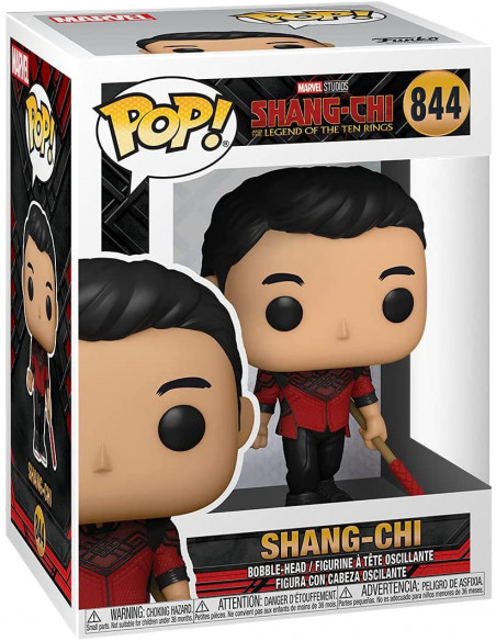 Marvel: Funko Pop! - Shang-Chi And The Legend Of The Ten Rings - Shang-Chi (Bobble-Head) (Vinyl Figure 844)