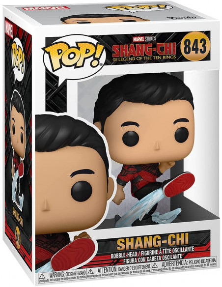 Marvel: Funko Pop! - Shang-Chi And The Legend Of The Ten Rings - Shang-Chi (Bobble-Head) (Vinyl Figure 843)