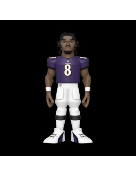 American Football: Funko Gold - Nfl - Ravens - Lamar Jackson (12) (Premium Vinyl Figure)