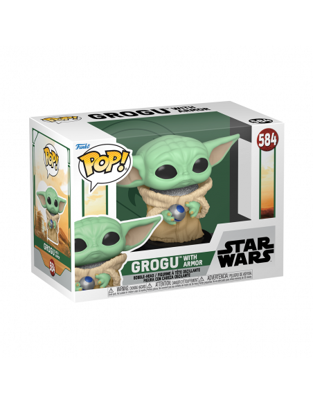 Star Wars: Funko Pop! - Book Of Boba Fett- Grogu W/Armor