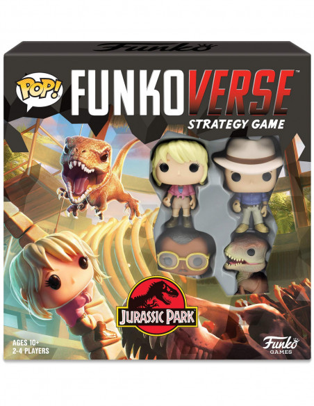 Jurassic Park: Funko Pop! Funkoverse - Jurassic Park100 - Strategy Game