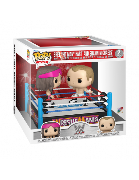 Wrestling: Funko Pop! Wwe - Movie Moments - Bret Hart Vs Shawn Michaels