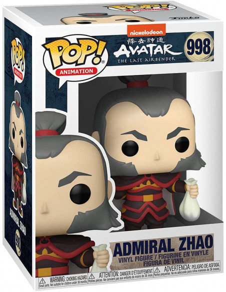 Avatar The Last Airbender: Funko Pop! Animation - Admiral Zhao (Vinyl Figure 998)