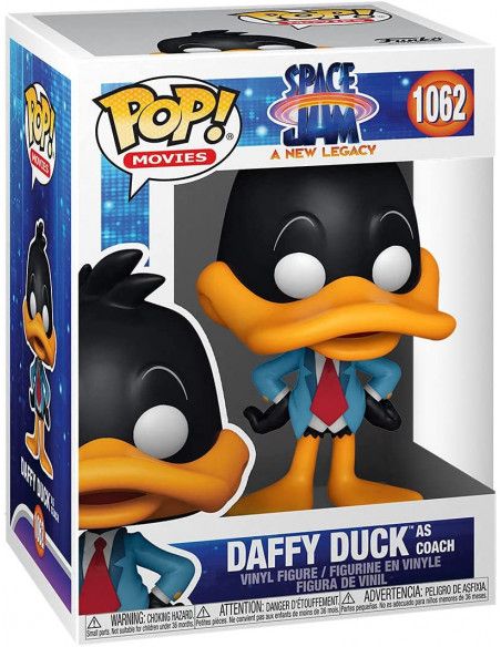 Space Jam: Funko Pop! Movies - A New Legacy - Daffy Duck As Coach (Vinyl Figure 1062)