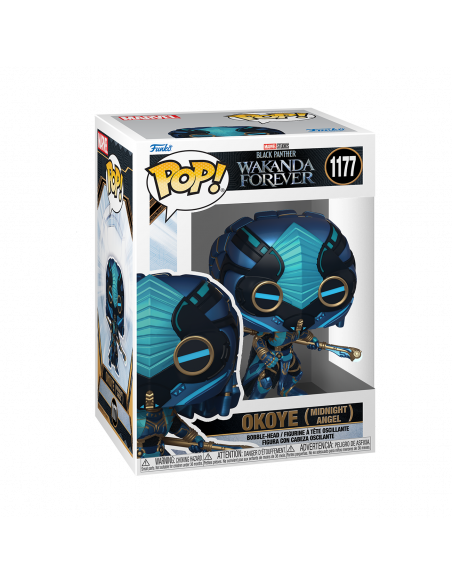 Marvel: Funko Pop! - Black Panther - Wakanda Forever - Okoye (Midnight Angel)