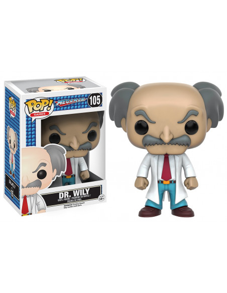 Megaman: Funko Pop! Games - Dr. Wily (Vinyl Figure 105)