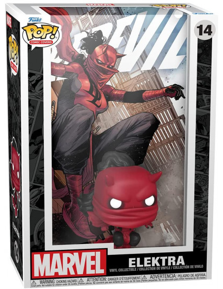 Marvel: Funko Pop! Comic Cover - Daredevil - Elektra (Vinyl Figure 14)