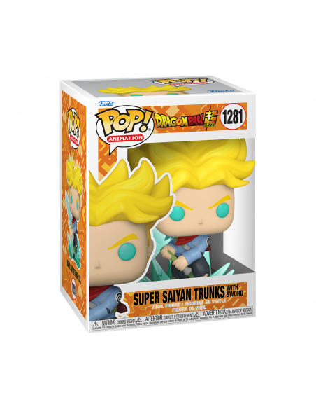 Dragon Ball Super: Funko Pop! Animation - Trunks Super Sayan With Spirit Sword (Vinyl Figure 1281)