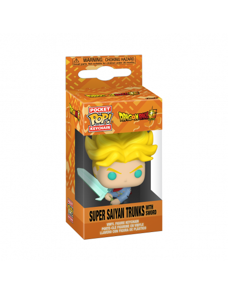 Dragon Ball Super: Funko Pop! Pocket Keychain - Trunks Super Sayan With Spirit Sword