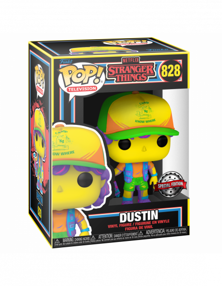 Funko: Pop Tv: St- Dustin In Beef Tee(Blacklight)