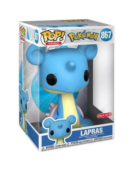 Pokemon: Funko Pop! Games - Jumbo - Lapras (Vinyl Figure 867)