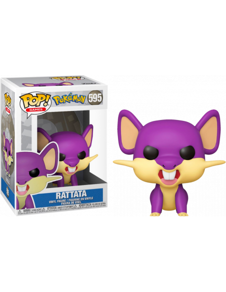 Pokemon: Funko Pop! Games - Rattata (Vinyl Figure 595)