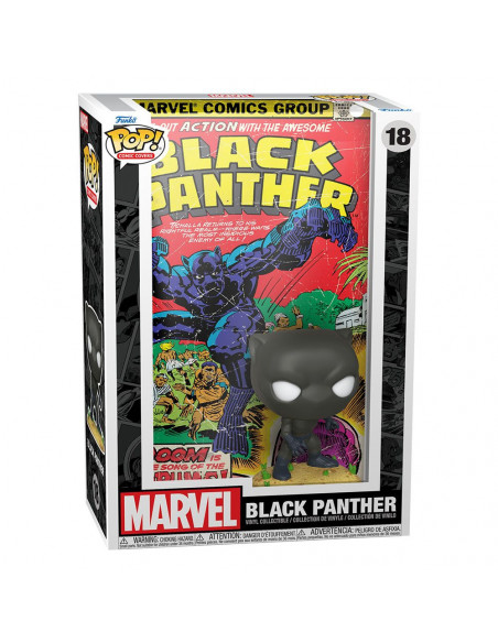 Marvel: Funko Pop! Comic Covers - Black Panther (Vinyl Figure 18)