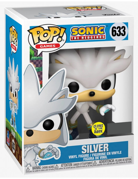 Sonic The Hedgehog: Funko Pop! Games - Silver (Vinyl Figure 633)
