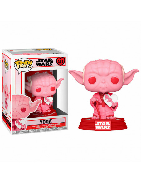 Star Wars: Funko Pop! - Valentines - Yoda (W/Heart) (Vinyl Figure 421)