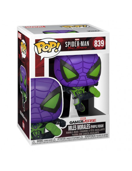 Marvel: Funko Pop! - Gamerverse - Miles Morales (Purple Reign) (Vinyl Figure 839)