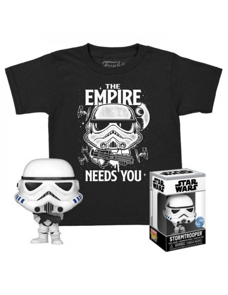 Star Wars: Funko Mini Pop! & Tee - Stormtrooper (Tg. Xl)