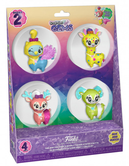 Funko Snapsies: - Gems - 4Pk (Spring)
