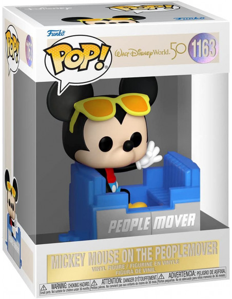 Disney: Funko Pop! - Walt Disney World 50 - Mickey Mouse On The Peoplemover (Vinyl Figure 1163)
