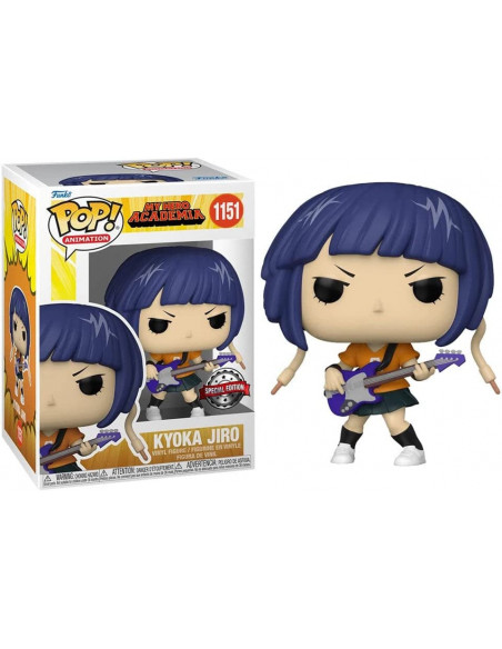 My Hero Academia: Funko: Pop Animation - Kyoka Jirou (W/Guitar) (Vinyl Figure 1151)