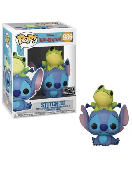 Funko: Pop Disney: Lilo & Stitch - Stitch With Frog