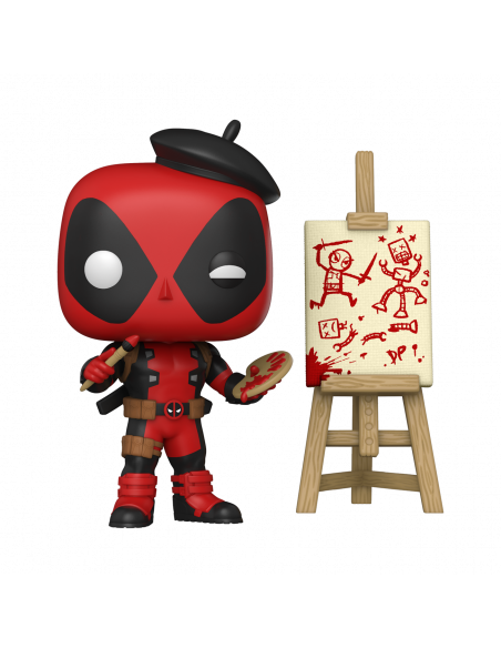 Marvel: Deadpool - 887 Deadpool As French Painter (Exclusive) 9Cm