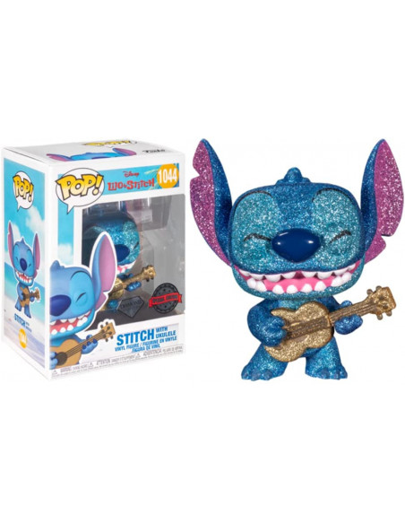 Disney: Funko Pop! - Lilo & Stitch - Stitch With Ukulele (Vinyl Figure 1044)