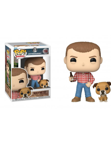 Letterkenny: Funko Pop! & Buddy - Wayne W/Gus
