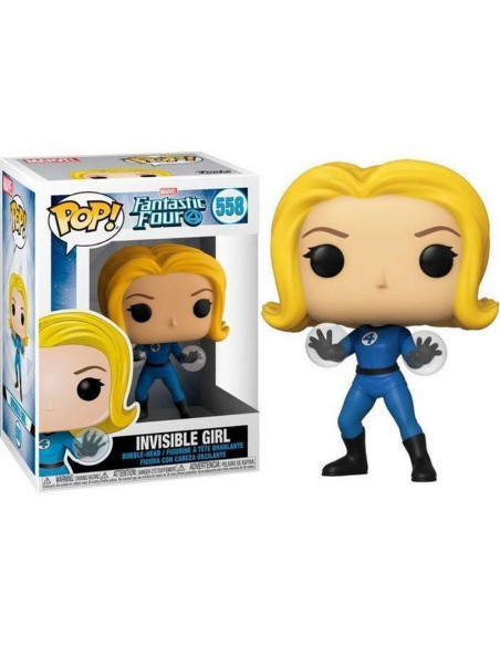 Marvel: Funko Pop! - Fantastic Four - Invisible Girl (Vinyl Figure 558)