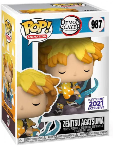 Demon Slayer: Funko Pop! Animation - Zenitsu Agatsuma (Vinyl Figure 987)