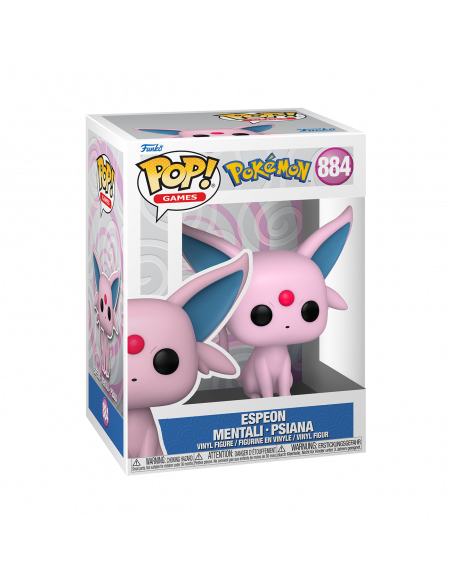 Pokemon: Funko Pop! Games - Espeon (Vinyl Figure 884)