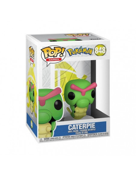 Pokemon: Funko Pop! Games - Caterpie (Vinyl Figure 848)