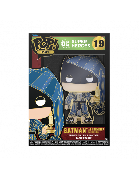 Dc Comics: Funko Pop! Pin - Dc Holiday - Batman (Enamel Pin / Spilla Smaltata)