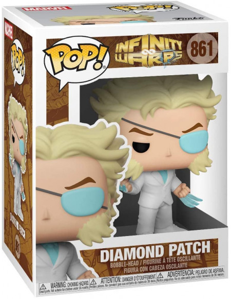 Marvel: Funko Pop! - Infinity Warps - Diamond Patch (Vinyl Figure 861)