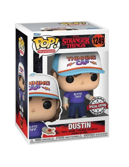 Stranger Things: Funko Pop! Television - Stranger Things Season 4 - Dustin W/Byte Off Shirt