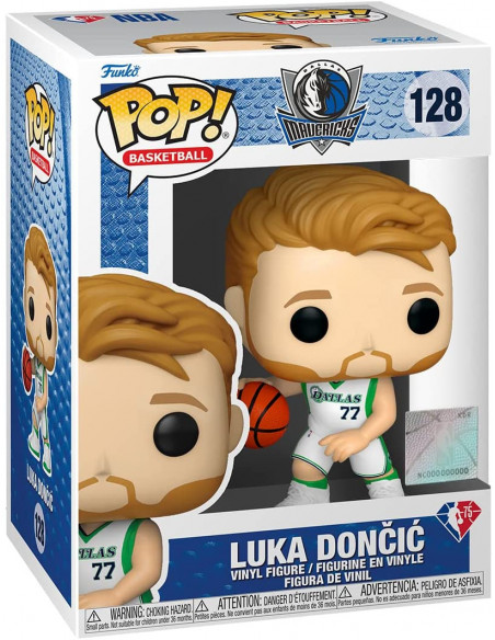 Basketball: Funko Pop! - Nba - Mavs - Luka Doncic (Vinyl Figure 128)